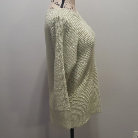 {Chico’s} Shine Detail Shannon Pullover - Picture 4 of 8